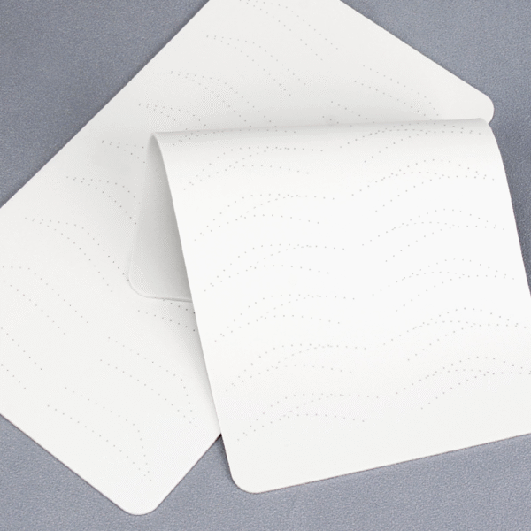 10Pcs 3D Pre Printed Hairstroke Eyebrow Silicone Pmu Practice Skin Pad