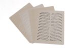 10Pcs No Ink Needed Pad Microblading Eyebrow Latex Inkless Practice Skin for Eyebrow Tattoos
