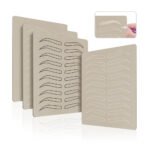 10Pcs No Ink Needed Pad Microblading Eyebrow Latex Inkless Practice Skin for Eyebrow Tattoos