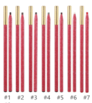 12Pcs/Box Gold Rose Eyebrow Pencil for PMU Microblading Pre Draw