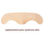 5Pcs 3d Realist Makeup Face With Replaceable Pmu Microblading Eyebrow Practice Pad