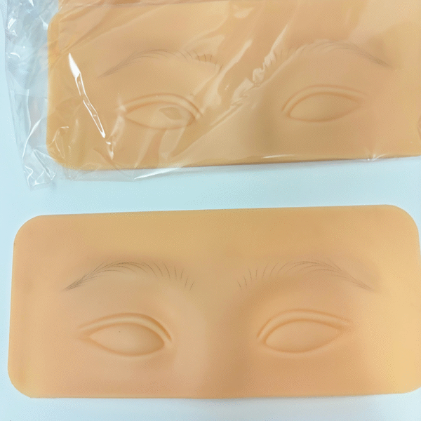 10Pcs 3D Pre Printed Hairstroke Eyebrow Pmu Practice Skin