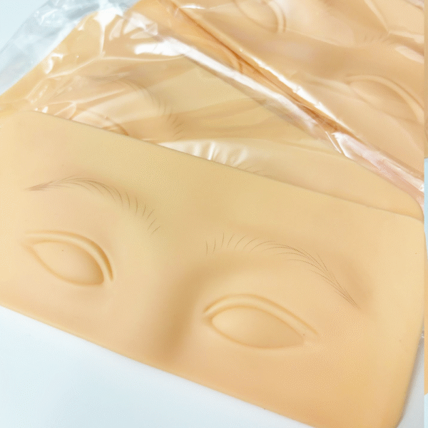 10Pcs Pmu Practice Eyebrow Lip Eyeliner Model Microblading Pmu Practice Skin