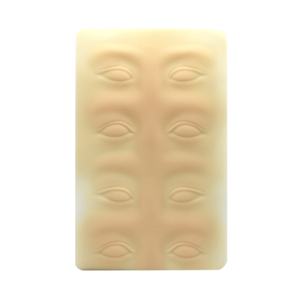 10Pcs Pmu Practice Eyebrow Lip Eyeliner Model Microblading Pmu Practice Skin