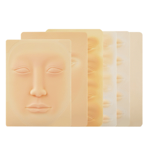 10Pcs Pmu Practice Eyebrow Lip Eyeliner Model Microblading Pmu Practice Skin