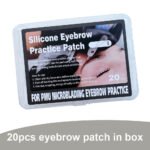 2Box Silicone Pmu Eyebrow Practice Skin Patch (20pcs/box)