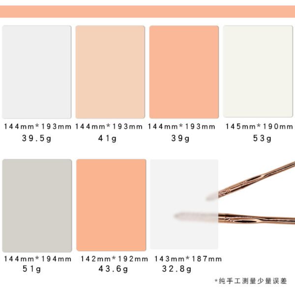 10Pcs Microblading Permanent Makeup Tattoo Latex Sheet Pad Pmu Practice Skin