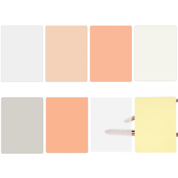 10Pcs Microblading Permanent Makeup Tattoo Latex Sheet Pad Pmu Practice Skin