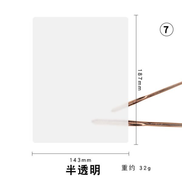 10Pcs Microblading Permanent Makeup Tattoo Latex Sheet Pad Pmu Practice Skin